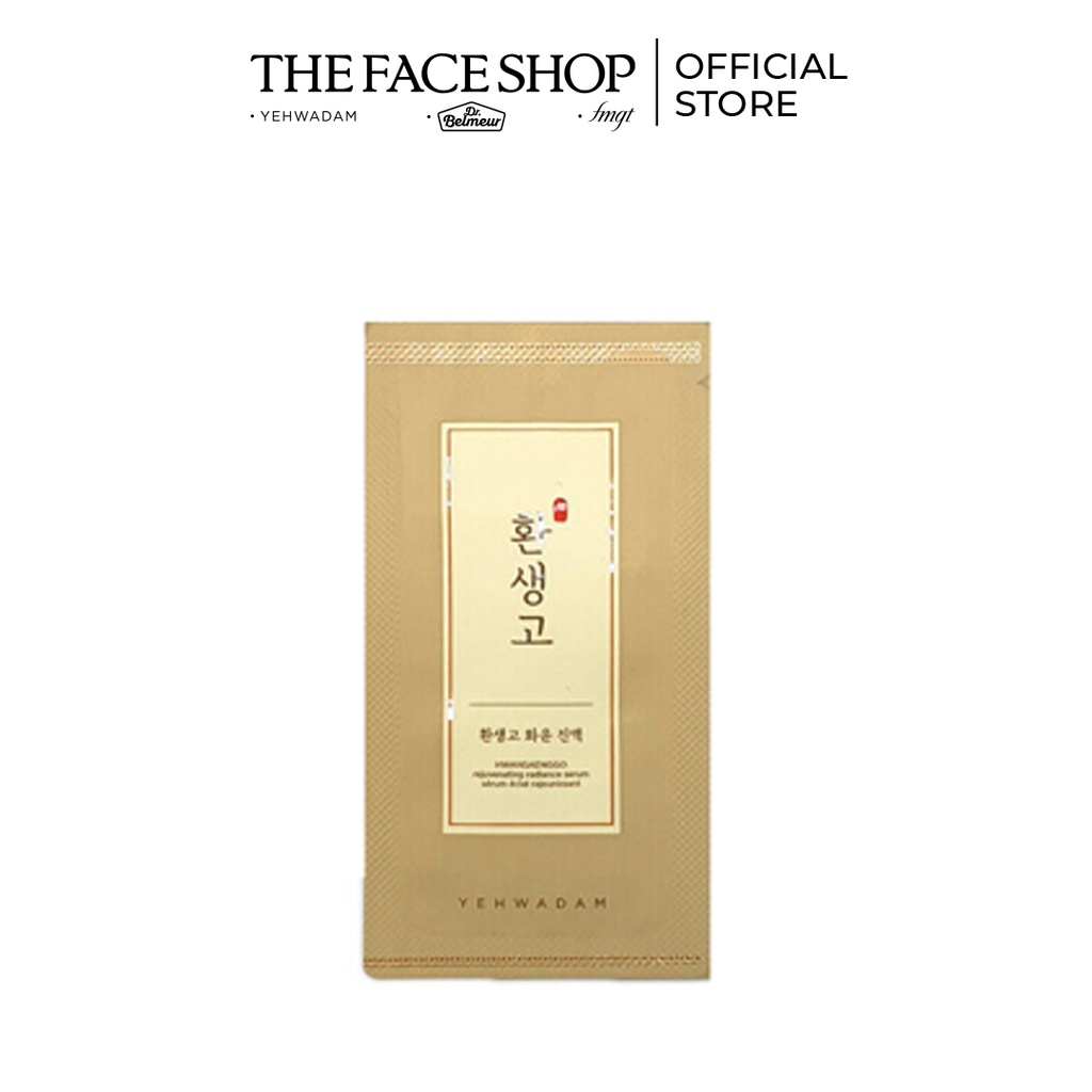 (Sample) Tinh Chất Làm Sáng Da Thefaceshop Yehwadam Hwansaenggo Rejuvenating Radiance Serum 1.5Ml