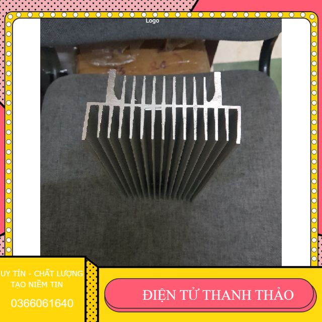 Tản nhiệt nhôm 3U 25cm