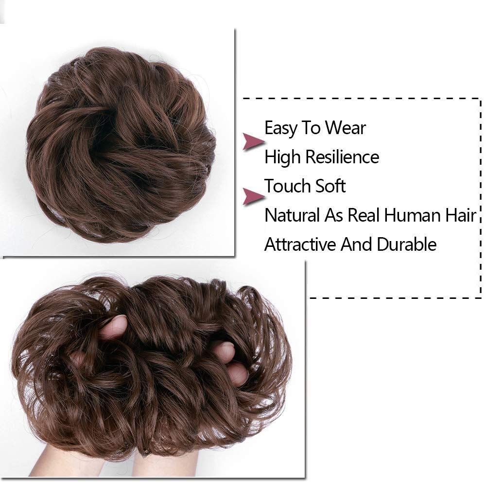 Dây Buộc Tóc Co Giãn Hình Bánh Donut Xinh Xắn