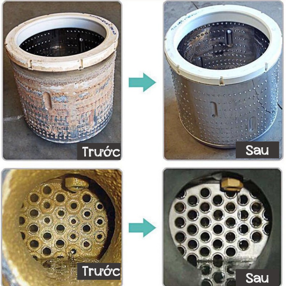 Viên tẩy lồng máy giặt , viên tẩy vệ sinh lồng máy giặt diệt khuẩn tẩy chất cặn máy giặt hiệu quả TIME HOME