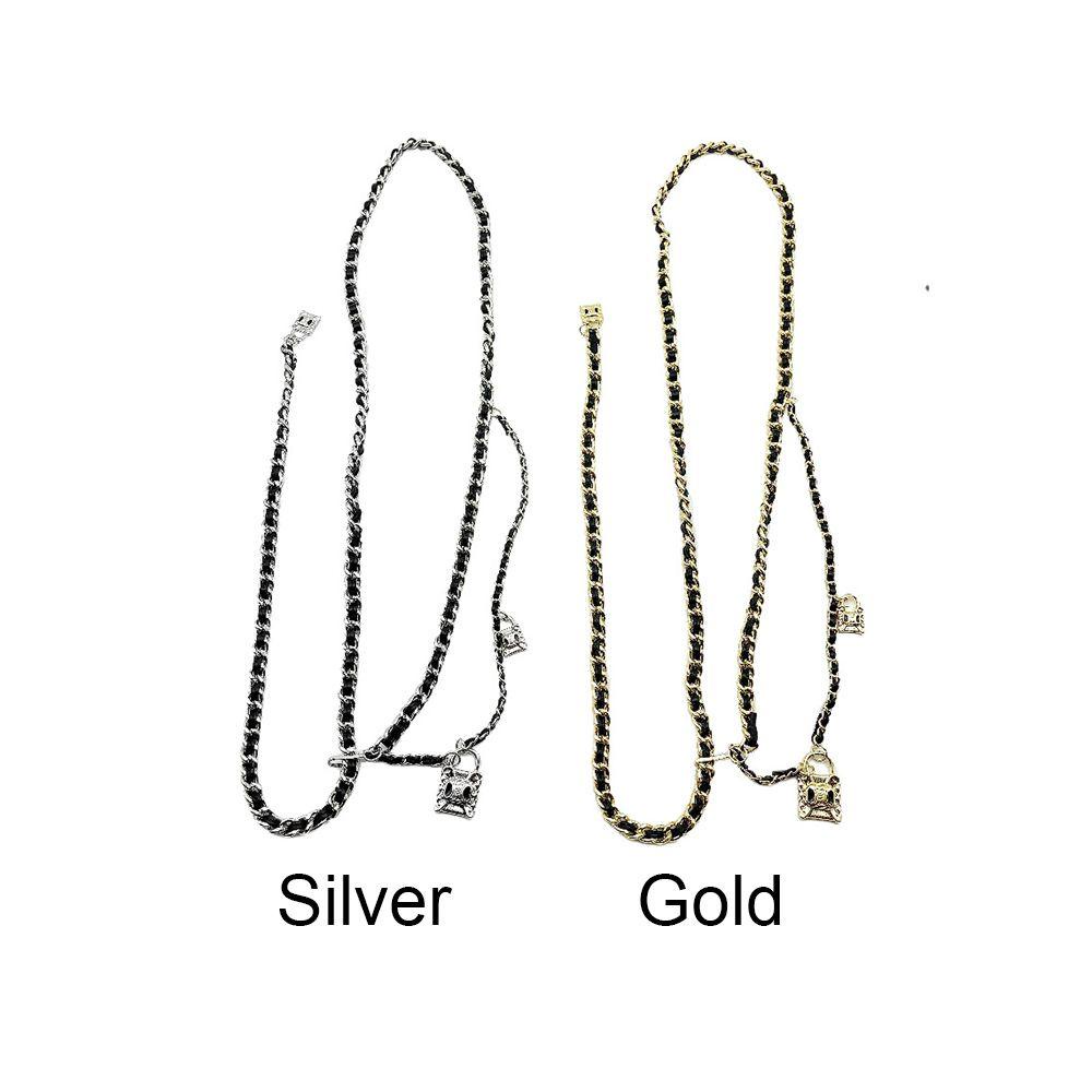 Dây Xích Kim Loại Đeo Thắt Lưng Có Thể Điều Chỉnh Trang Trí Áo Khoác Thời Trang Cho Nữ