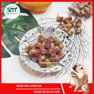 Viên bò cho chó Sumiho - Vị bò rau củ (Túi 135gr) Bánh thưởng cho chó mèo thú cưng