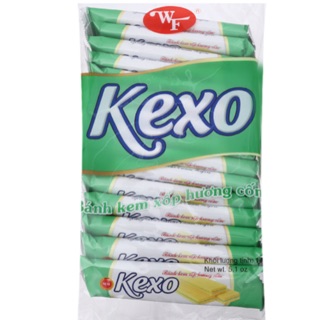 Bánh kem xốp Kexo Cốm/ vani sữa/ khoai môn gói 145g