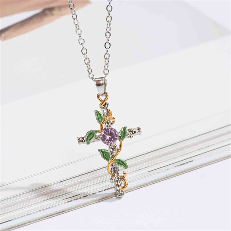 ✨ 【✅COD】 ✨Vòng Cổ Mặt Chiếc Lá Đính Đá Thời Trang 2020 Cho Nữ