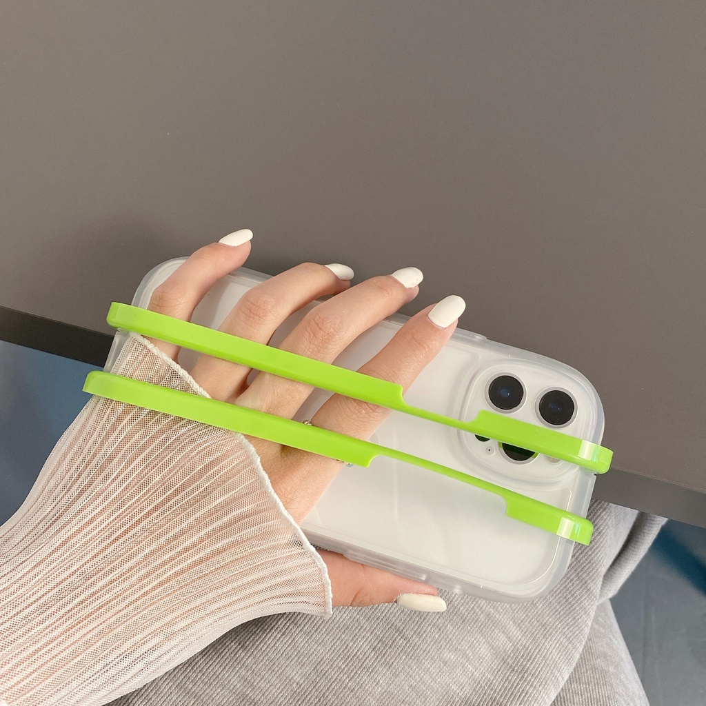 Ốp Điện Thoại Chống Sốc Có Giá Đỡ 2 Trong 1 Bảo Vệ Toàn Diện Thời Trang