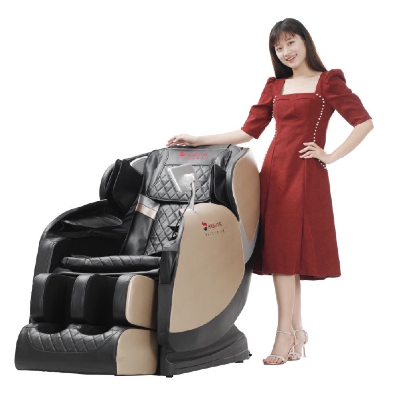 Ghế massage toàn thân Hasuta HMC-381, thương hiệu Nhật Bản, bảo hành 2 năm toàn bộ máy