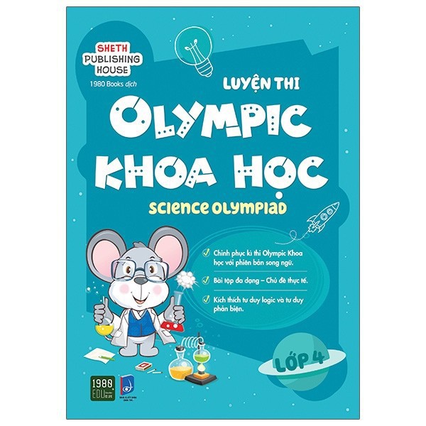 Sách - Luyện thi Olympic khoa học - Lớp 4 - 1980books