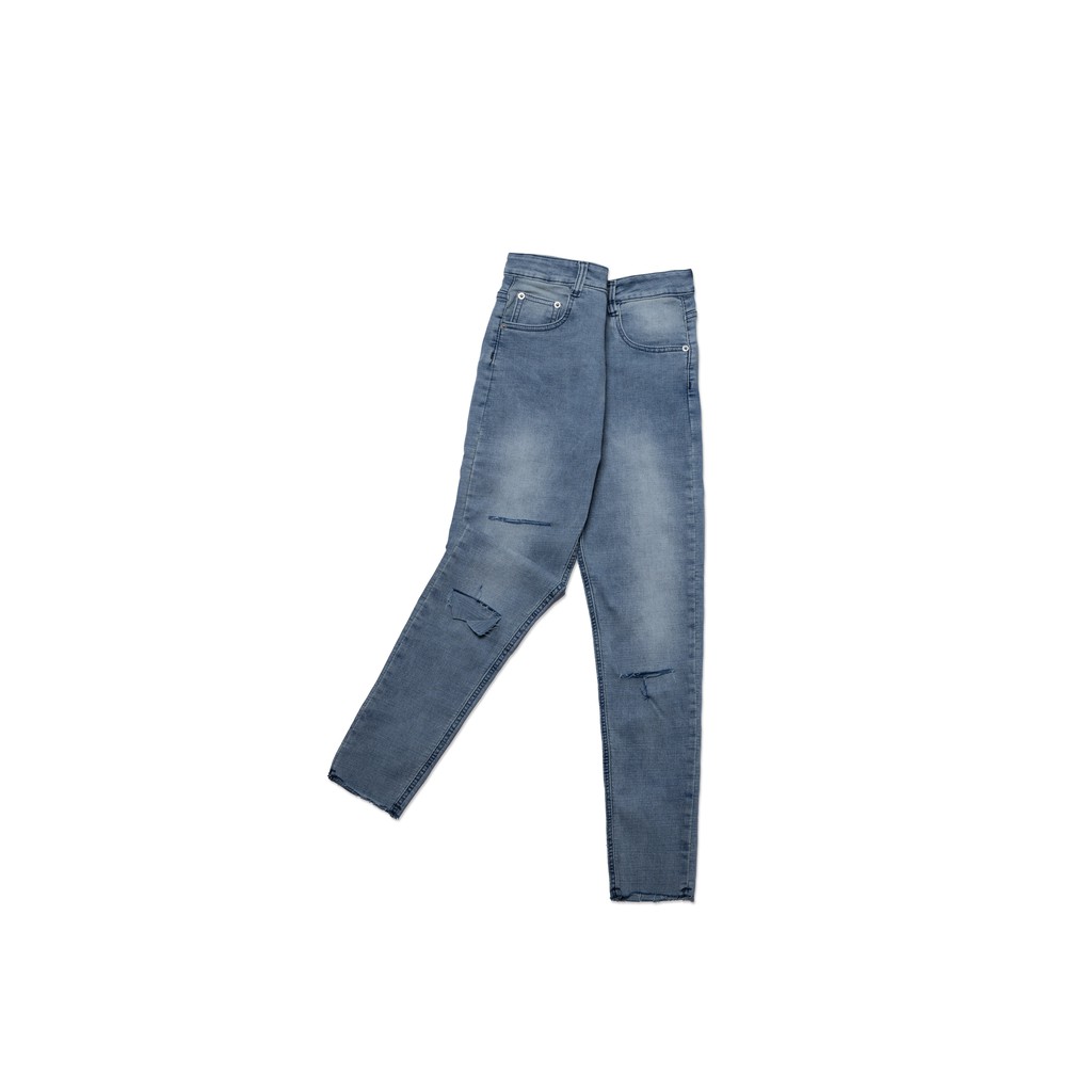 QUẦN HD PANTS RIPPED LIGHT BLUE