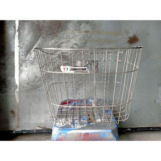 Giỏ Inox dùng cho xe đạp điện, xe máy điện, xe đạp
