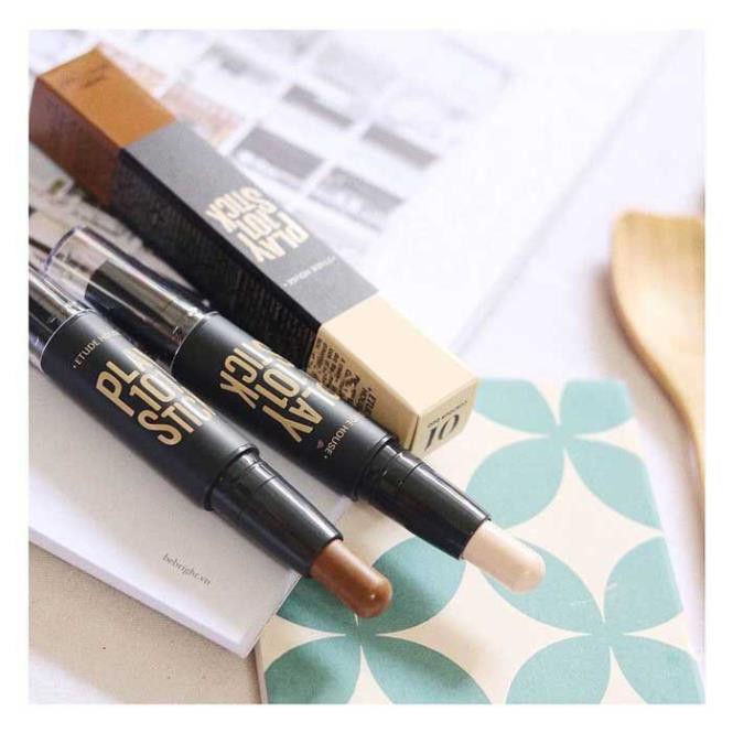 Cây che khuyết điểm 2 đầu 2 trong 1 giúp tạo khối cho nữ - Cây tạo khối che khuyết 2 đầu nhỏ gọn tiện dụng