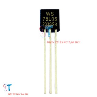 IC ổn áp 78L05 TO-92 0.1A 5V (Combo 5 con)