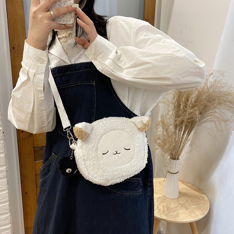 XIXI Túi Đeo Chéo Họa Tiết Hoạt Hình Vui Nhộn Cho Bé