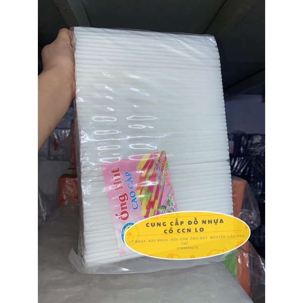 Ống hút nhựa ngước ngọt, sinh tố hoa viet uc 500g