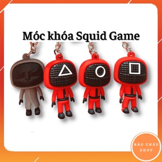 Móc khoá hình nhân vật trong phim Squid Game