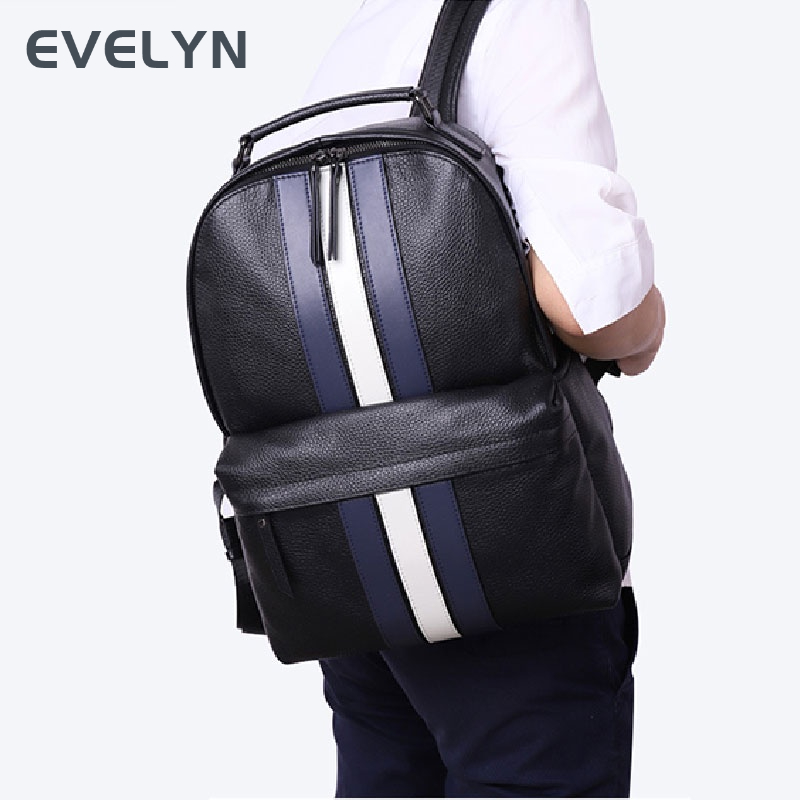 Ba Lô In Chữ EVELYN Thời Trang Dành Cho Nam