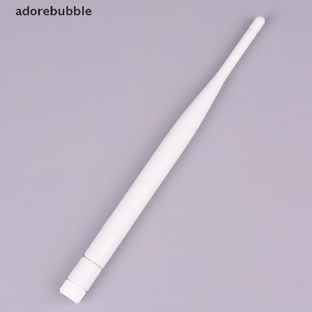 1 ăng ten WiFi 2.4GHz 5dBi Aerial RP SMA male 2.4g màu trắng