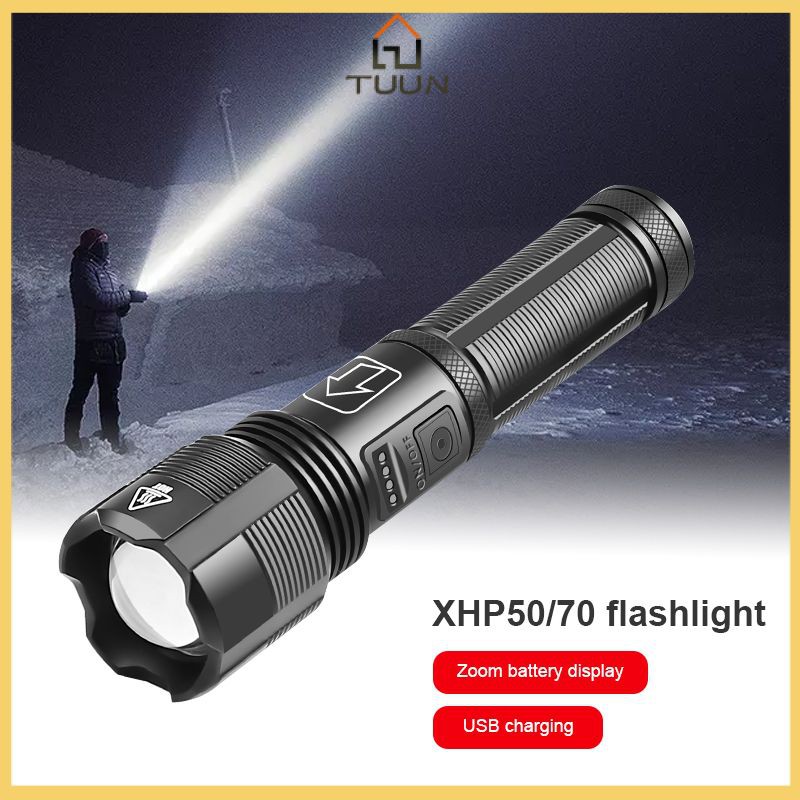 [Mã CBS1403B hoàn 10% tối đa 30K xu đơn 200K] Đèn pin phóng đại xhp50 / xhp70 đa năng tiện dụng kèm phụ kiện