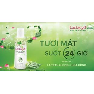 MỚI Dung Dịch Vệ Sinh Lactacyd 250ml Lá Trầu Không chai lớn. Lactacyd ODOR FRESH xanh la