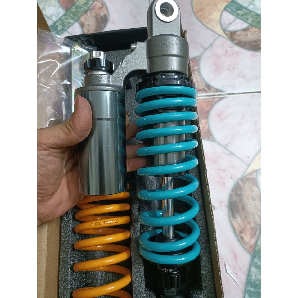 Phuộc sau xe Vario nitron tặng kèm lò xo vàng có tăng chỉnh