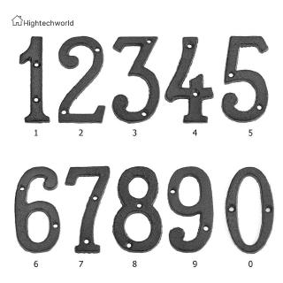 Biển số kim loại trang trí tường nhà và quán cà phê thiết kế tiện dụng