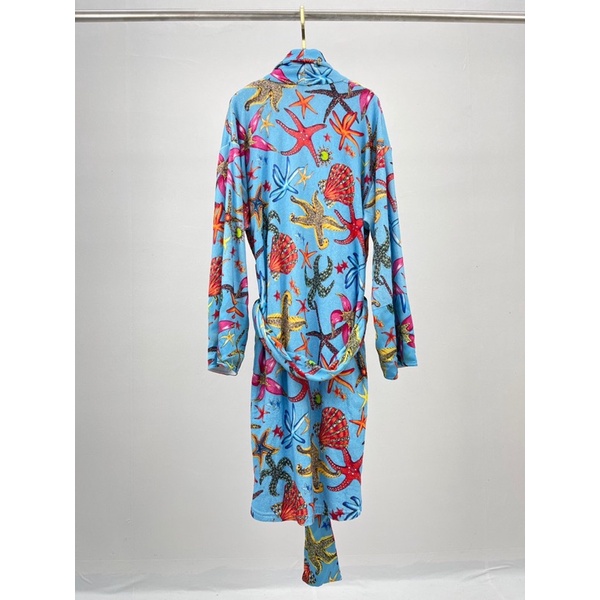 Áo choàng tắm hoạ tiết sao biển nhiều màu chất liệu vải cao cấp thấm hút tốt thương hiệu thời trang cao cấp Versace | BigBuy360 - bigbuy360.vn