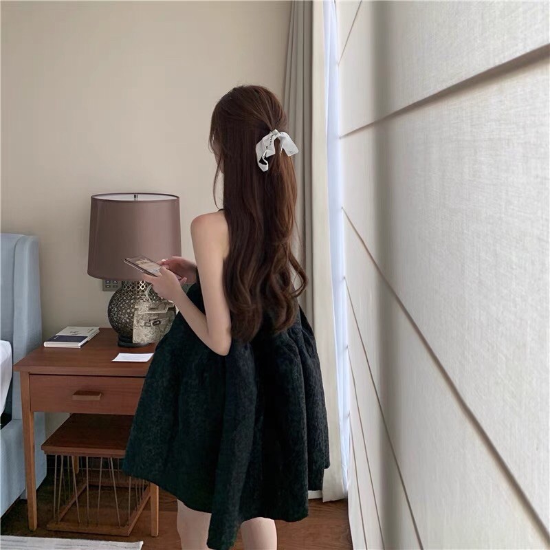 Váy Babydoll Tầng Hai Dây