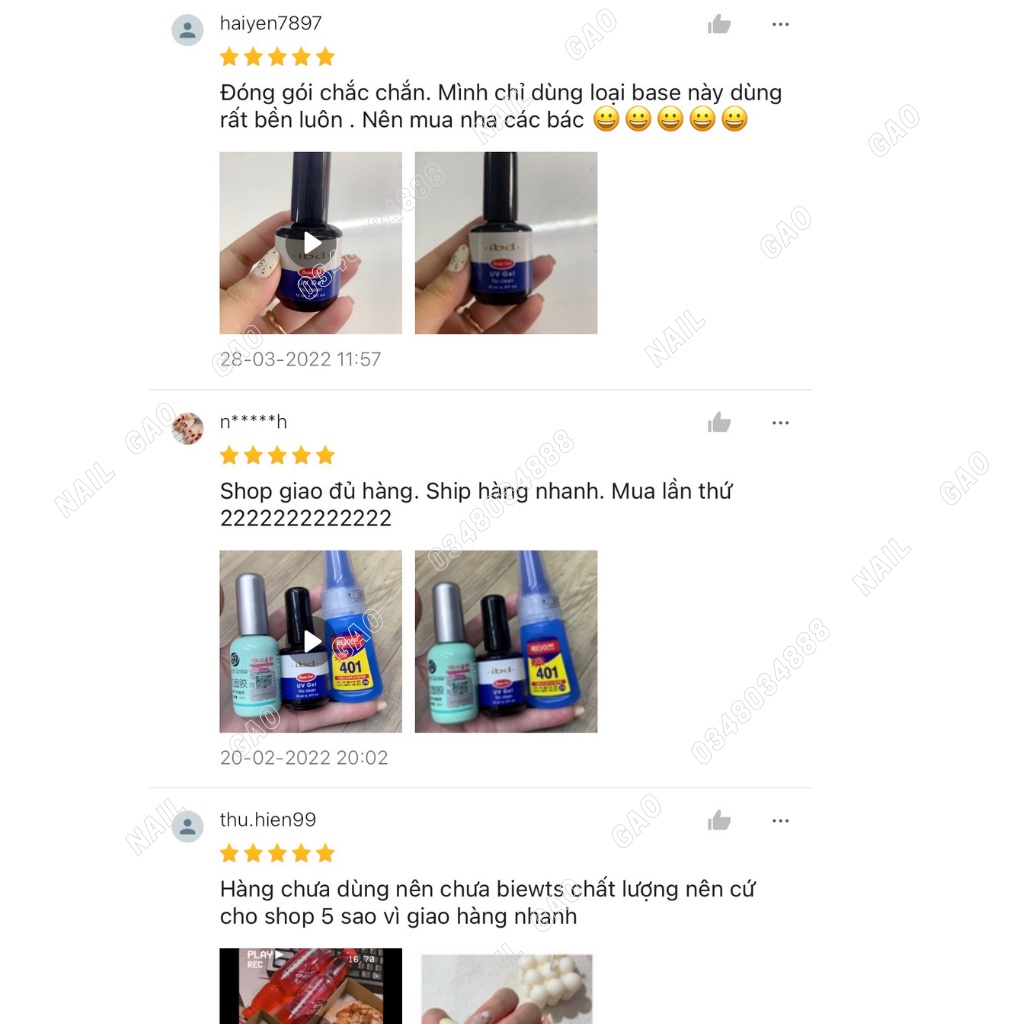 Sơn base ibd cao cấp siêu liên kết gel,gel đắp,gel tuýp