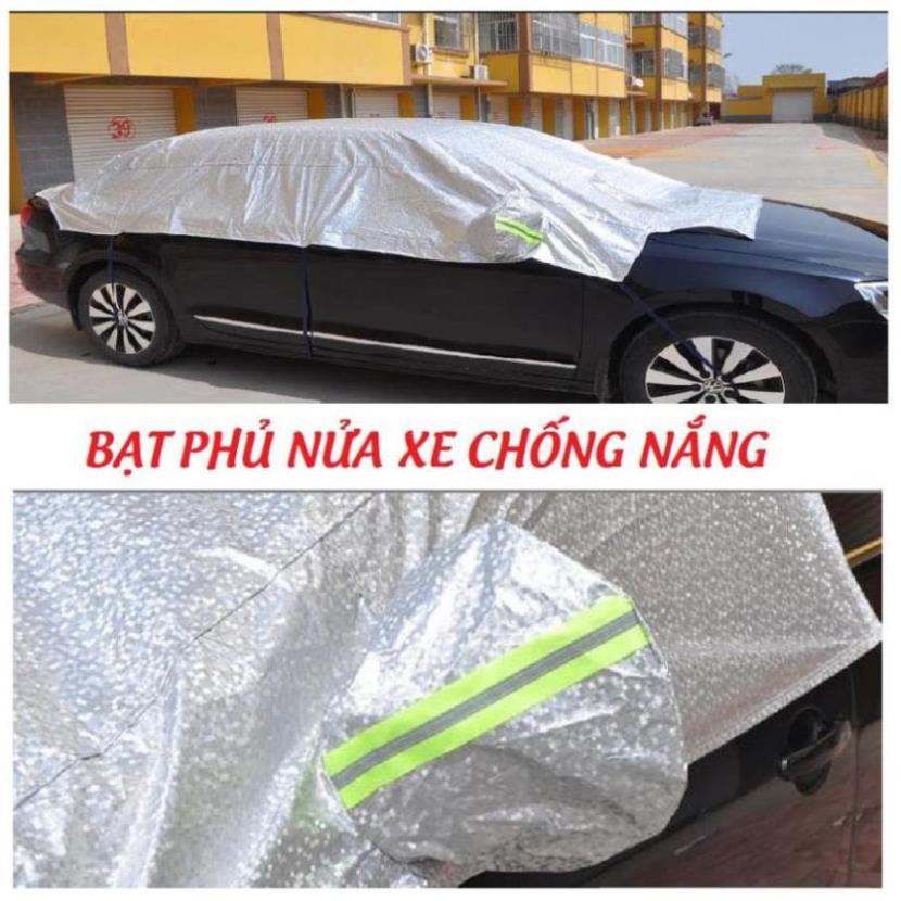 Bạt phủ nóc xe oto SEDAN-SUV-HATBACK hàng 5d 3 lớp dày dặn, chống nắng - bạt chống nóng xe ô tô