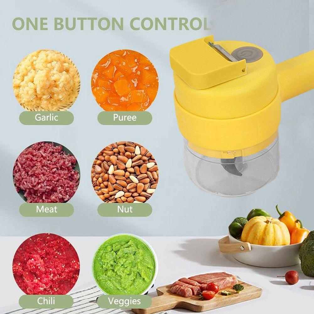 SUENIN Bộ Dụng Cụ Cắt Rau Củ Quả Dạng Nhấn Tiện Dụng Cho Gia Đình