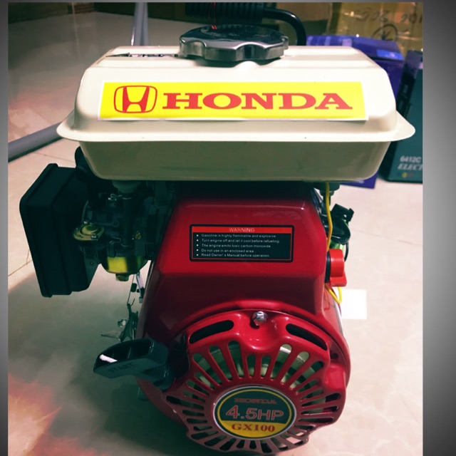 Máy Bơm Nước Chạy Xăng HONDA  GX-100, Ống 76mm Hút Siêu Nhanh