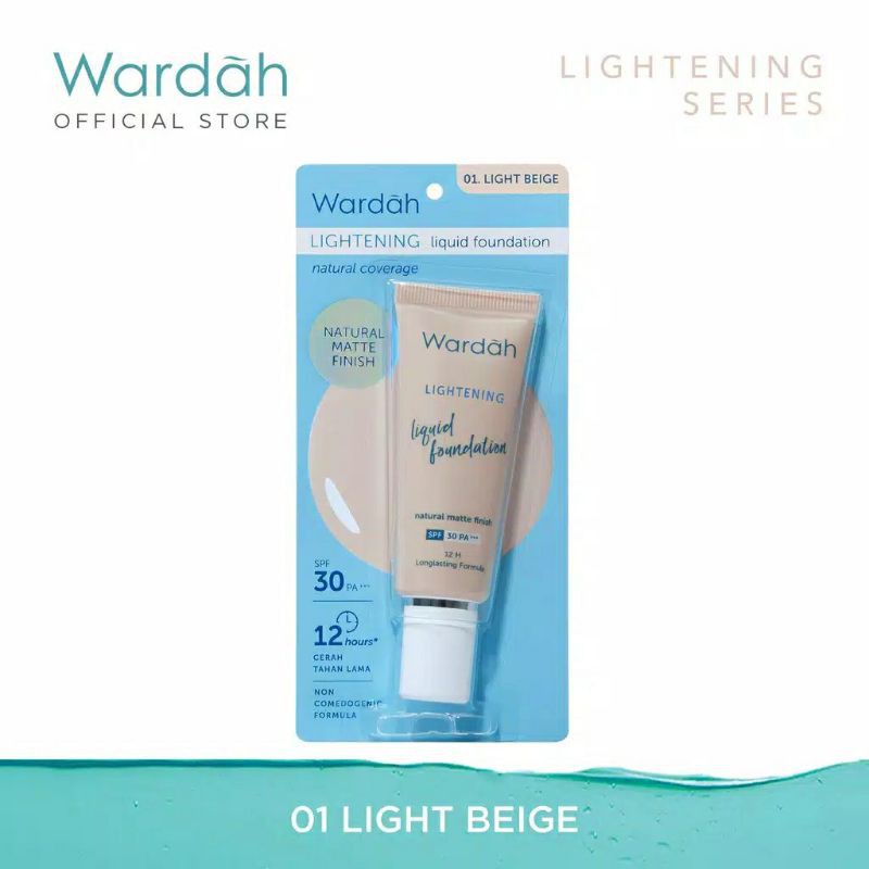 (hàng Mới Về) Kem Nền Dạng Lỏng Làm Sáng Da Wardah 25ml | BigBuy360 - bigbuy360.vn