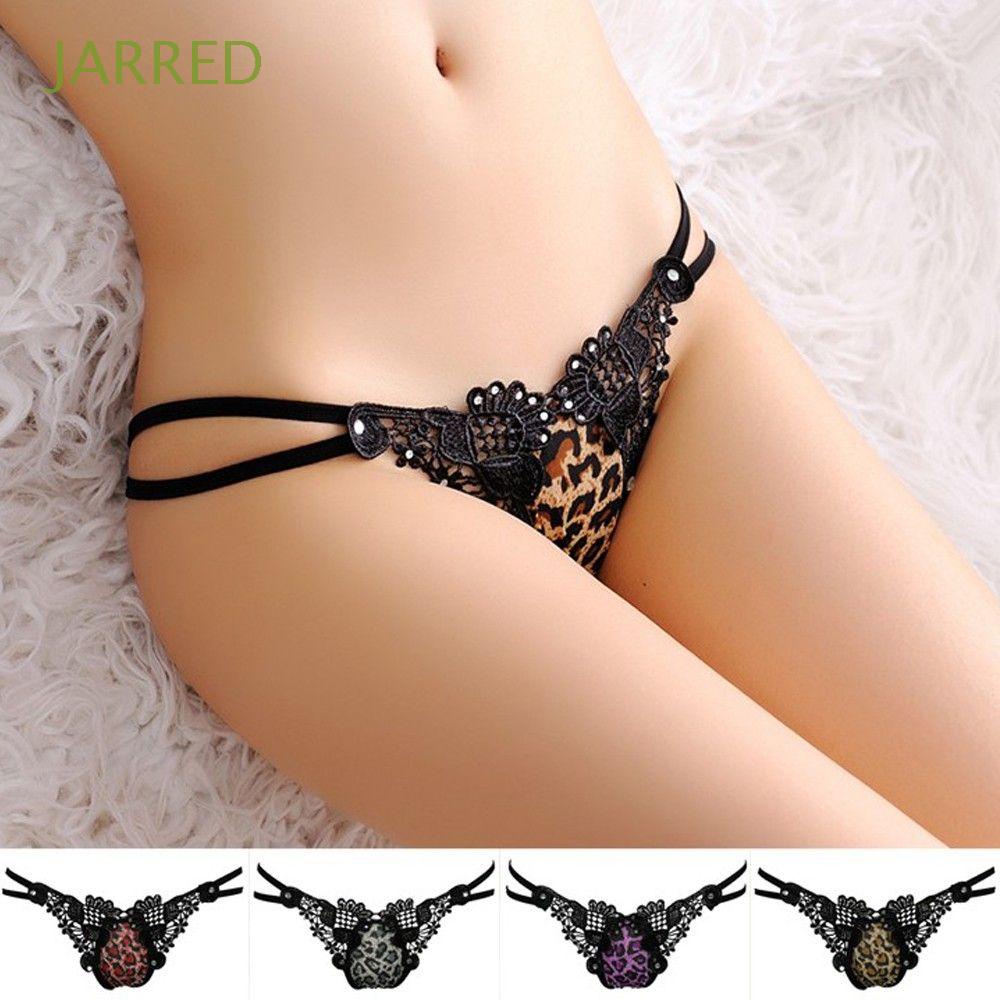 Jarred Quần Lót Lọt Khe Mini Hở Đáy Mini Lưng Thấp Thoáng Khí Gợi Cảm Thiết Kế Da Báo Mới Bán Chạy