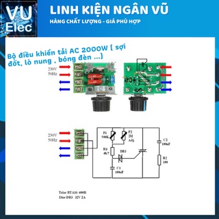 Bộ Điều Tốc 220v-2000w