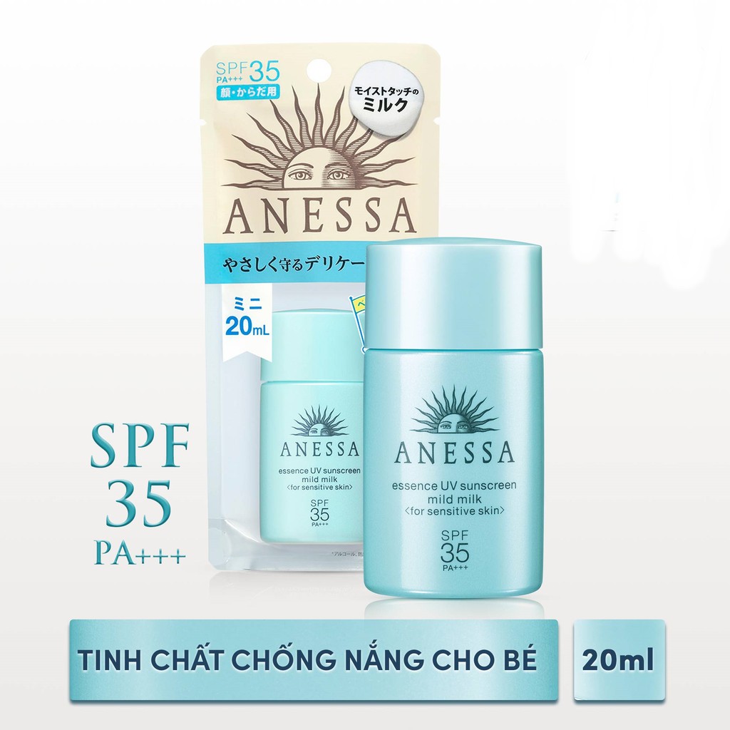 Sữa chống nắng AN ESSENCE UV SUNSCREEN MILD MILK 20ml