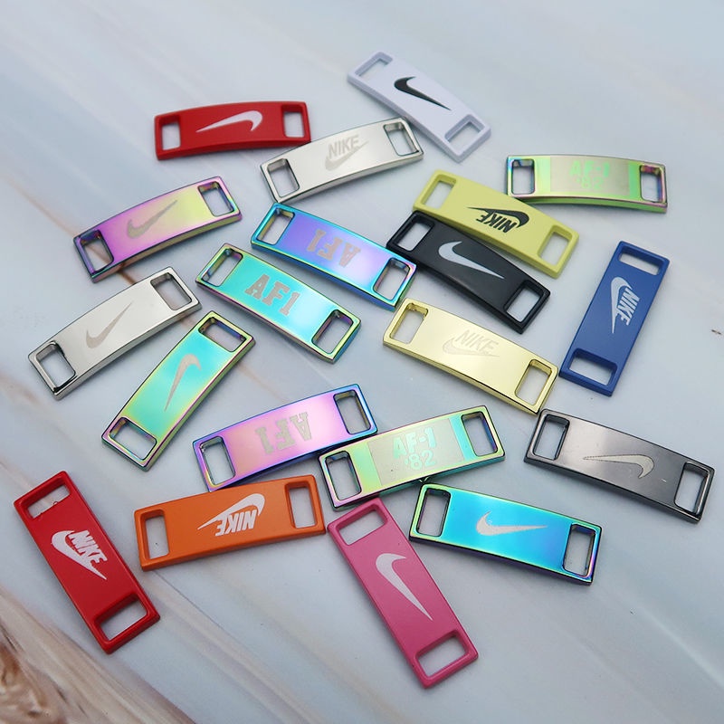 Máy Bay Không Quân Af1 Air Force No. 1 aj1 1 Cặp Khóa Dây Giày Kim Loại AF1