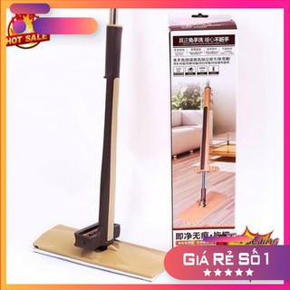 Chổi lau nhà tự vắt thông minh tặng kèm 1 thảm lau