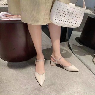 Slingback da mềm quai đá-Bunny Shoes(K039)
