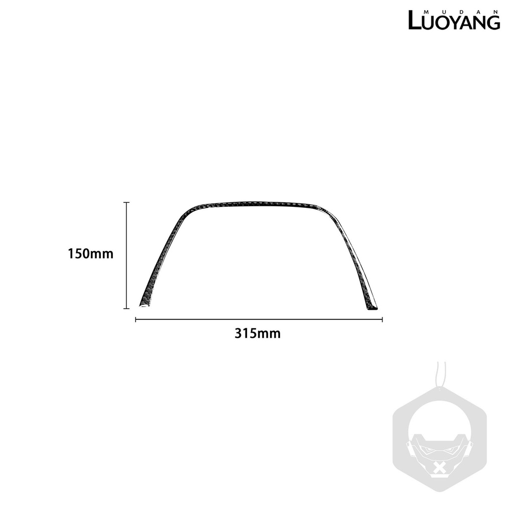 1 Miếng Dán Trang Trí Xe Hơi Logitech Civic 8 Gen 2006-2011