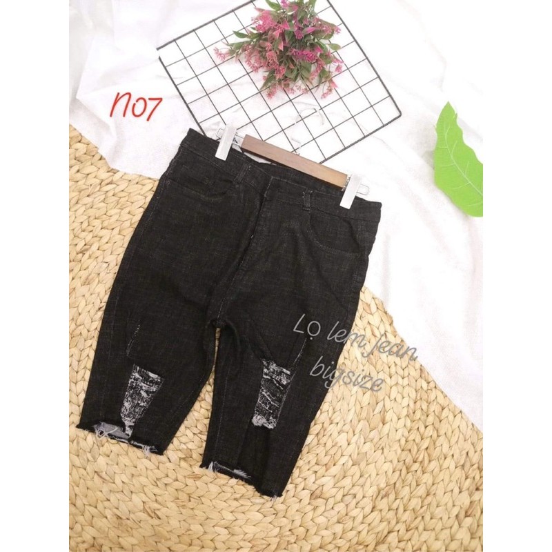 Quần Jean Ngố bigsize nữ 32-36/ 7tất bigsize 60kg - 95kg | BigBuy360 - bigbuy360.vn