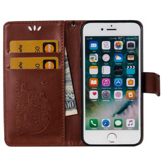 Elephant Case For Apple iPhone 7 Flip Wallet Leather Cover Phone Case