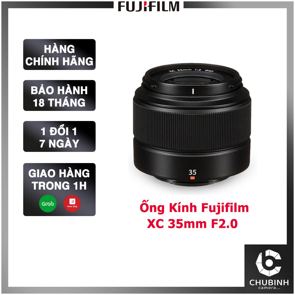 Ống kính máy ảnh Fujifilm | Fujinon XC 35mm F2 | Chính Hãng