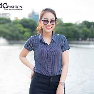 Áo sơ mi nữ - MC Fashion A631 tím than