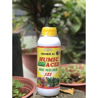 Phân bón lá HUMIC ACID 3 - 2 - 2 tốt cho mọi giai đoạn của Lan chai 01 lít