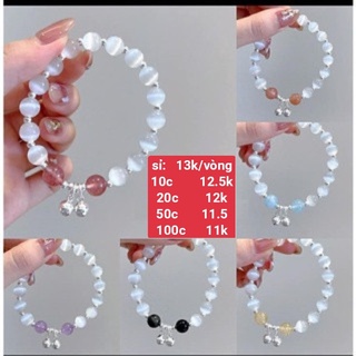 Vòng tay chuỗi hạt đá opal