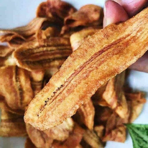 Chuối Sấy Gia Lai Giòn, Không Đường, Vị Ngọt Tự Nhiên, Đồ Ăn Vặt Thơm Ngon