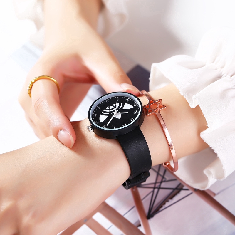 Đồng Hồ Quartz Nữ Dây Silicone Chống Thấm Nước | BigBuy360 - bigbuy360.vn