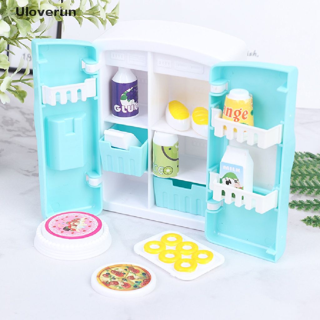 Tủ Lạnh Mini Cho nhà Búp Bê tỉ lệ 1:12