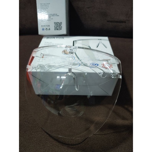 Kính Chống Giọt Bắn Boxtox (Faceshield) Hàng chính hãng không ảnh hưởng thị lực. | BigBuy360 - bigbuy360.vn