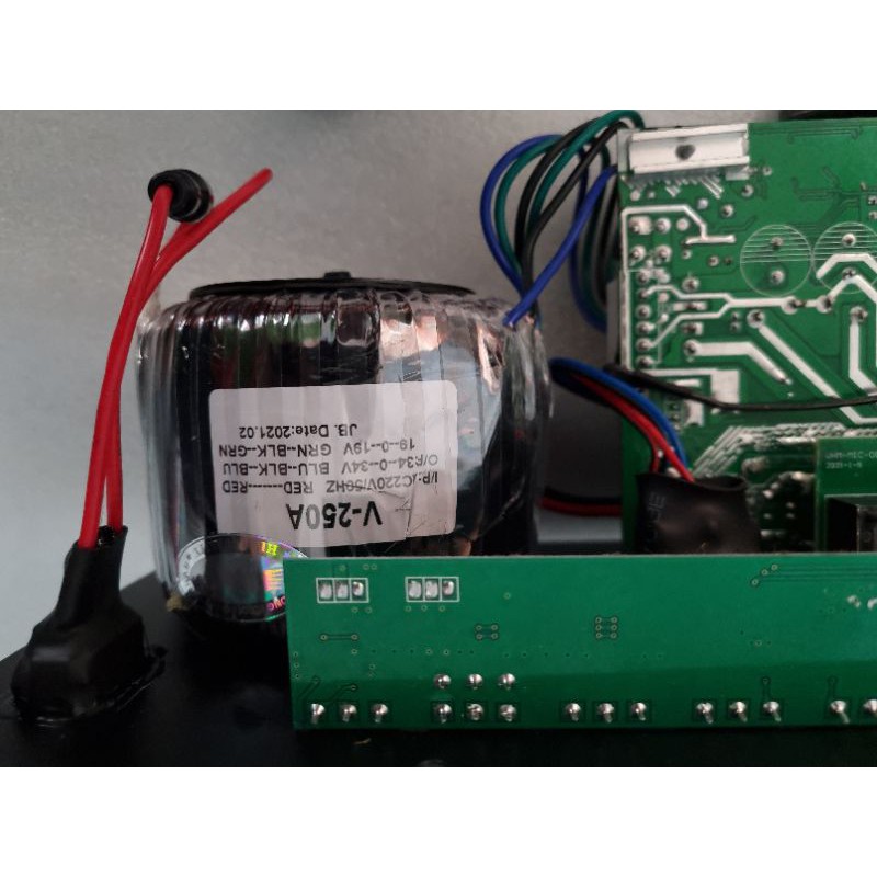 Mạch  loa kéo nguồn xuyến   4 tấc   ,có REVERB kích thước 15x35