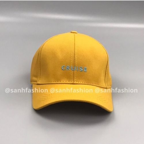 Mũ lưỡi trai thêu chữ CRUISE Nón kết chất kaki cao cấp thời trang form unisex nam nữ K38